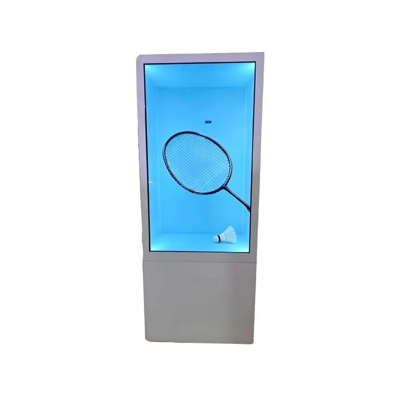 43 Inch Transparent Digital Signage Showcase for Dynamic Commercial Communication and Branding