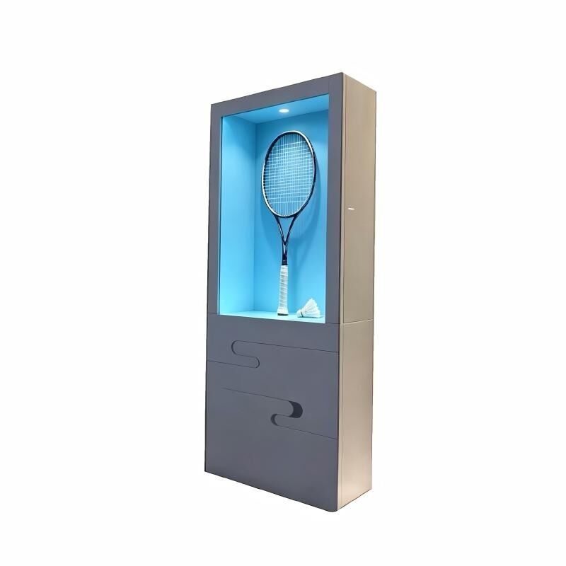 43 Inch Transparent Digital Signage Showcase for Dynamic Commercial Communication and Branding