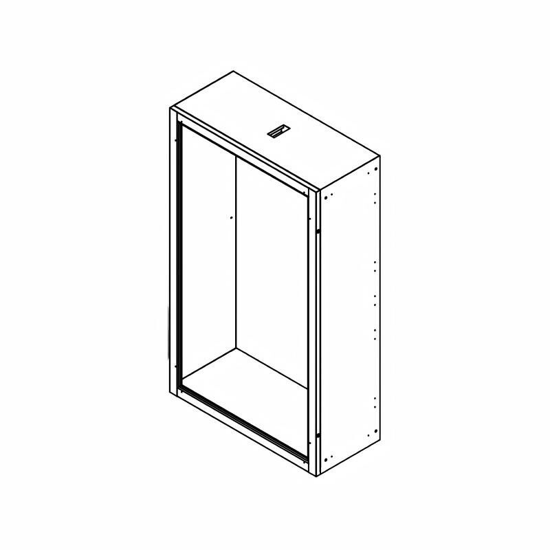 65 Inch Transparent OLED Display Case for Premium Art and Luxury Product Presentation Spaces