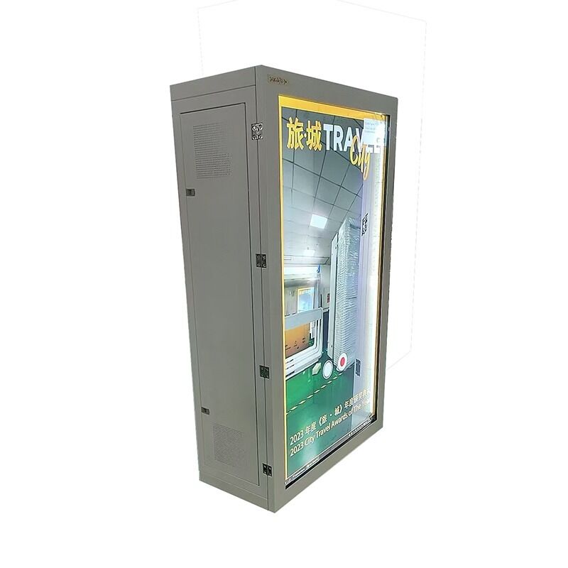 65 Inch Transparent OLED Display Case for Premium Art and Luxury Product Presentation Spaces