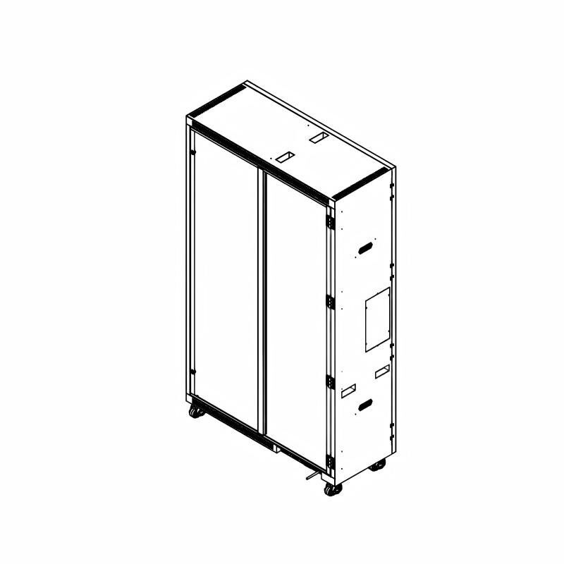 75 Inch Transparent Screen Display Cabinet Blending Products with Digital Visual Layers