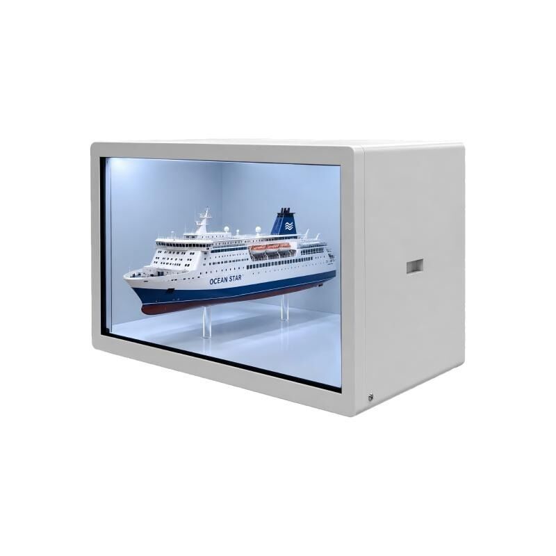 86 Inch Transparent LCD Advertising Box for Large-Scale Brand Visual Communication
