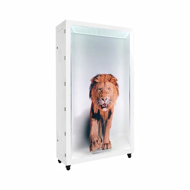98 Inch Transparent Video Showcase Turning Large Spaces into Immersive Visual Storytelling Scenes