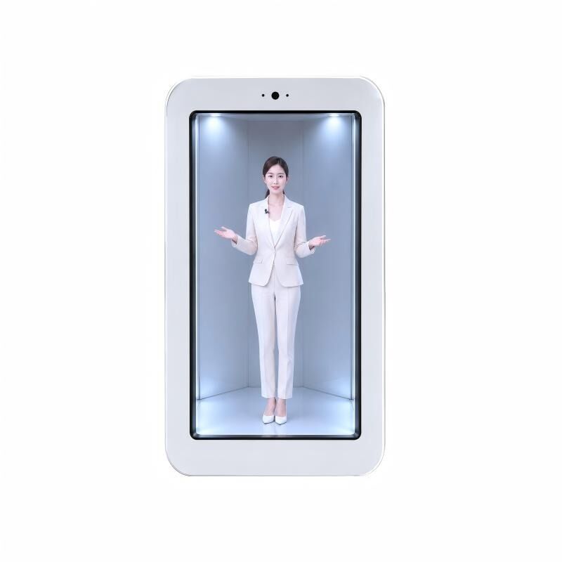 43 Inch AI Holographic Display Kiosk for Virtual Presenter and Brand Communication