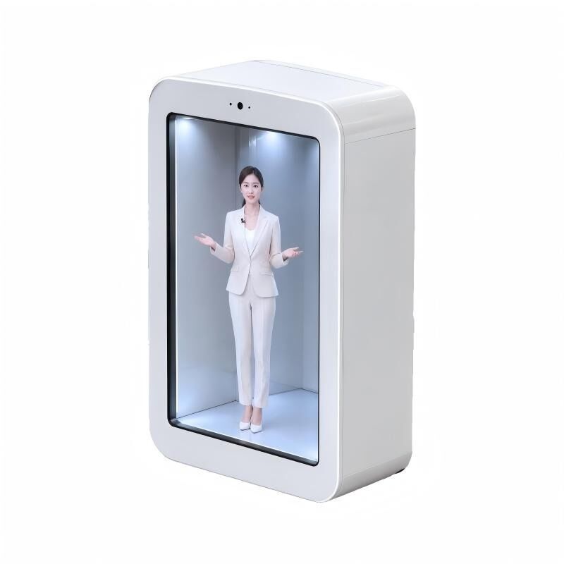 43 Inch AI Holographic Display Kiosk for Virtual Presenter and Brand Communication