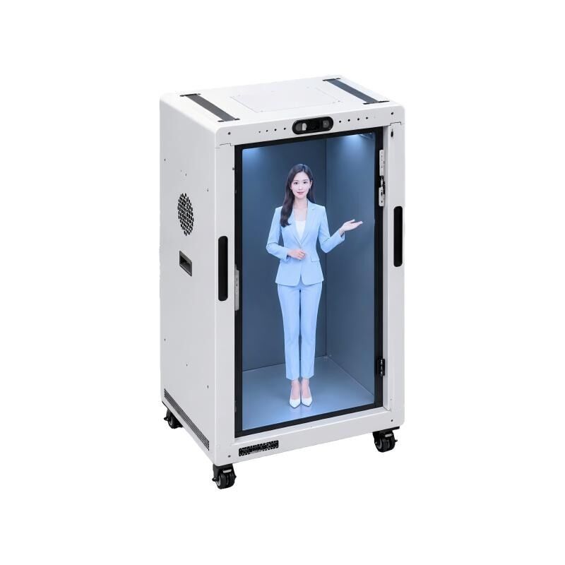 43 Inch AI Holographic Display Kiosk for Virtual Presenter and Brand Communication