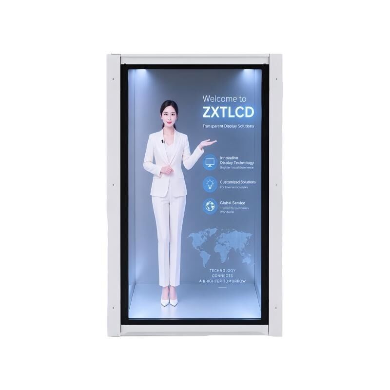 55 Inch AI Digital Human Hologram Box AI Avatar Virtual Human Hologram Display Box With Motion Sensor