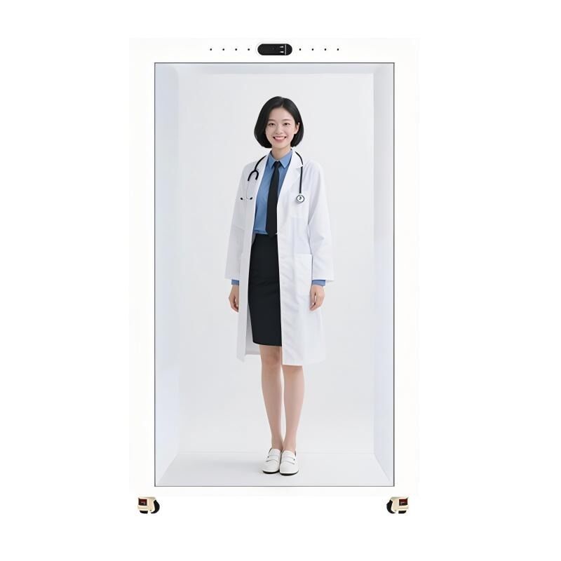 86 Inch AI Receptionist Hologram Kiosk for Virtual Reception and Visitor Guidance Systems