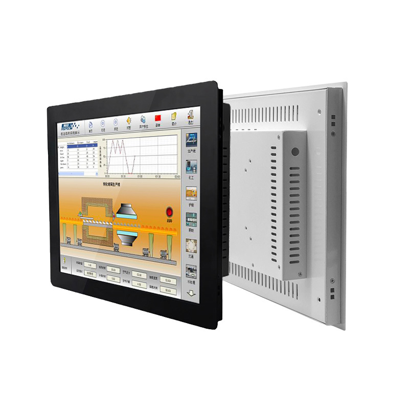 12.1 Inch Rear-mount Industrial Touchscreen Fanless Embedded Panel PC