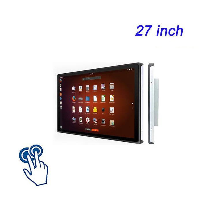27 inch PLC Wall-Mounted Touch Embedded Computer Industrial Monitors