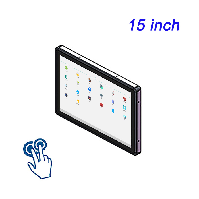 Embedded 15 Inch Industrial IPC Widescreen Capacitive Industrial ...