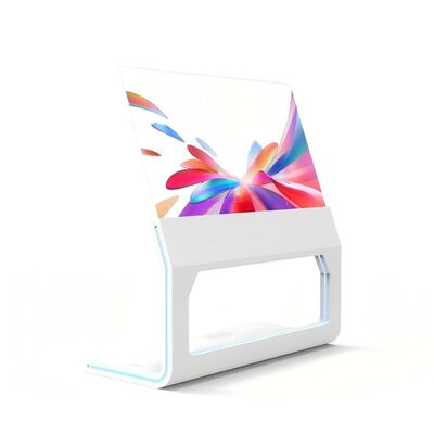 55 Inch Interactive Double-sided transparent OLED display High Transparency Pc
